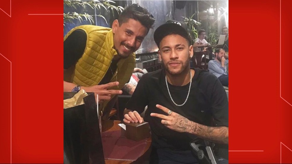 Neymar com alvo de operação da Polícia Civil do DF — Foto: Rede social/Reprodução