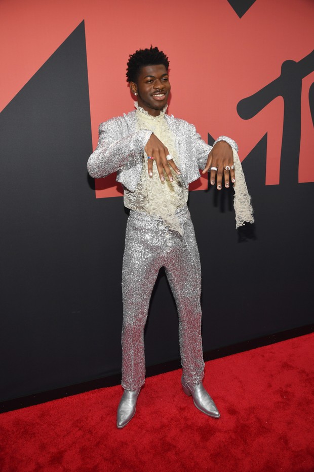 NEWARK, NEW JERSEY - AUGUST 26: Lil Nas X attends the 2019 MTV Video Music Awards at Prudential Center on August 26, 2019 in Newark, New Jersey. (Photo by Kevin Mazur/WireImage) (Foto: WireImage)