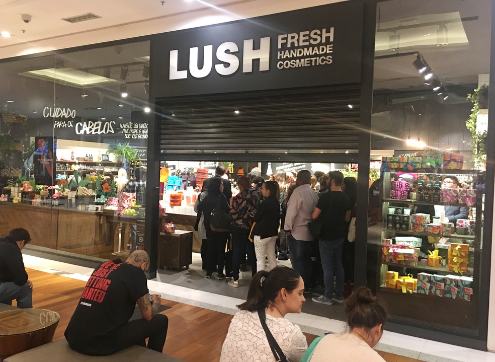 Lush - Shopping Morumbi â€” Foto: Celso Tavares/G1
