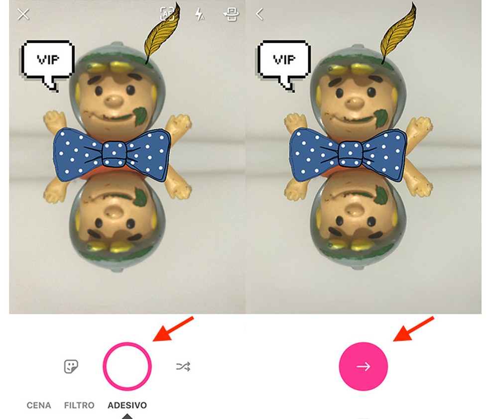 PicsArt como aplicar efeitos e stickers em tempo real nas