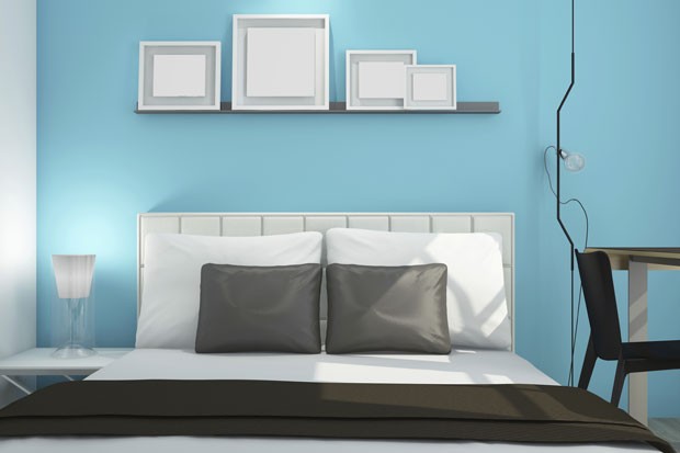 Parede azul ajuda a dormir melhor, mostra pesquisa (Foto: Thinkstock)