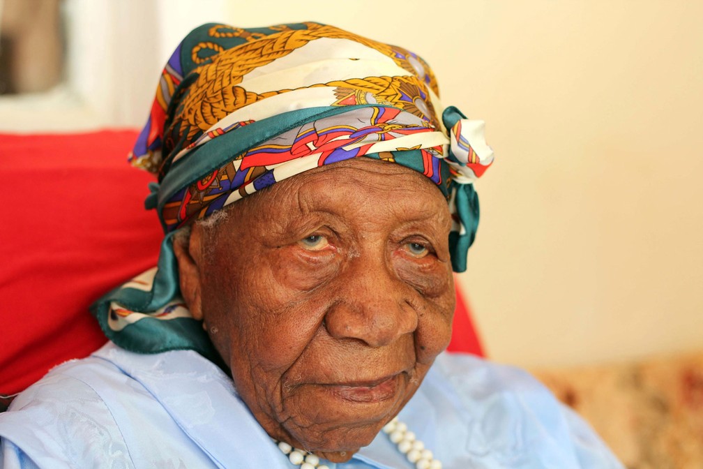 A jamaicana Violet Brown (Foto: Raymond Simpson/AP)