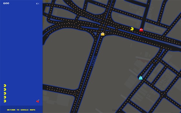 Google Maps vai ter jogo do Pac-Man em realidade aumentada