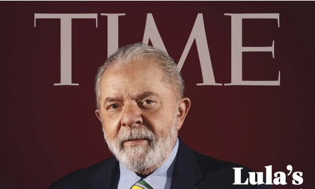Lula na revista norte-americana "Time"