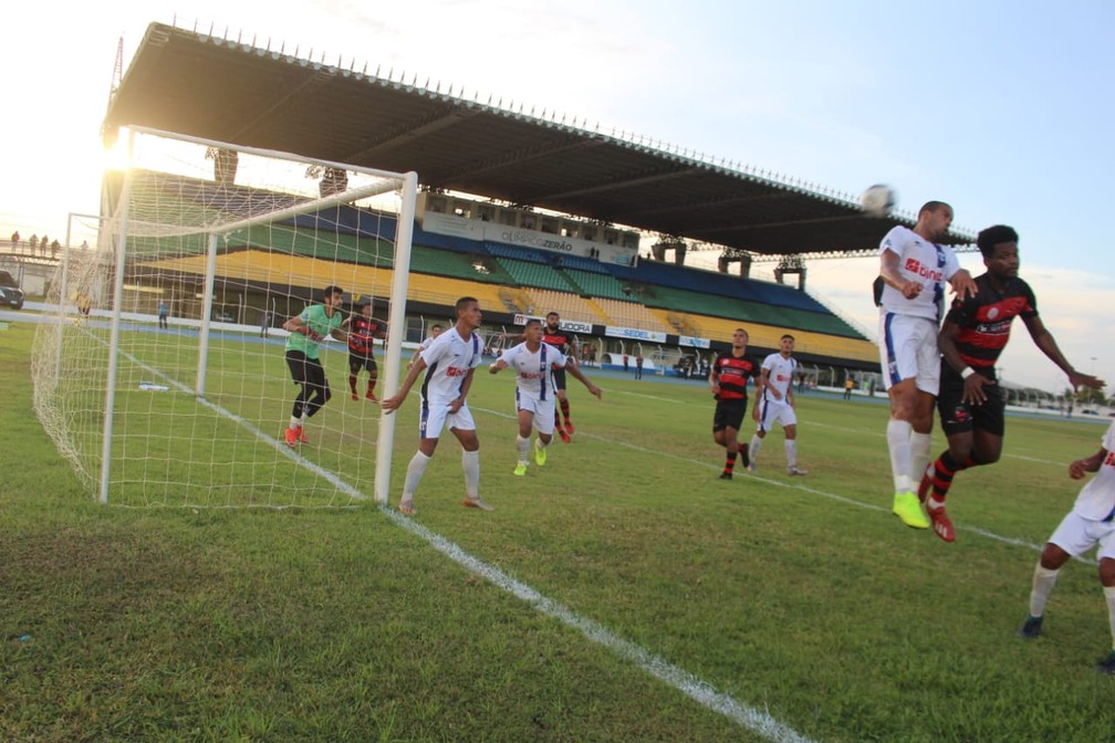 Ypiranga vence clássico contra Trem e se garante na fase final do Amapazão — Foto: Rosivaldo Nascimento/Arquivo Pessoal