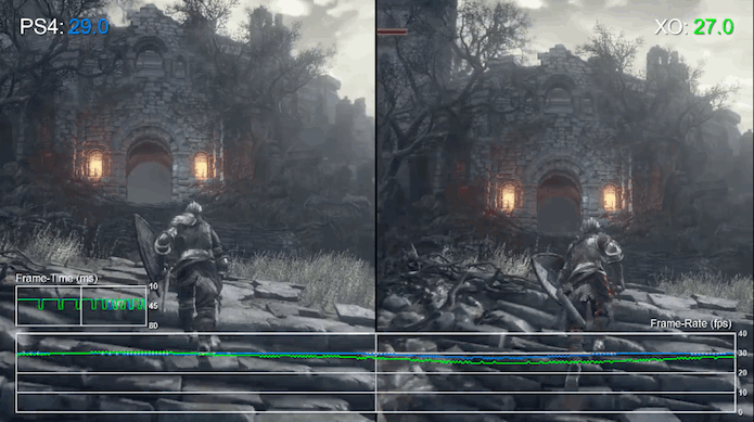 Dark Souls 3: vídeo compara gráficos entre as versões de console (Foto: Reprodução/YouTube)
