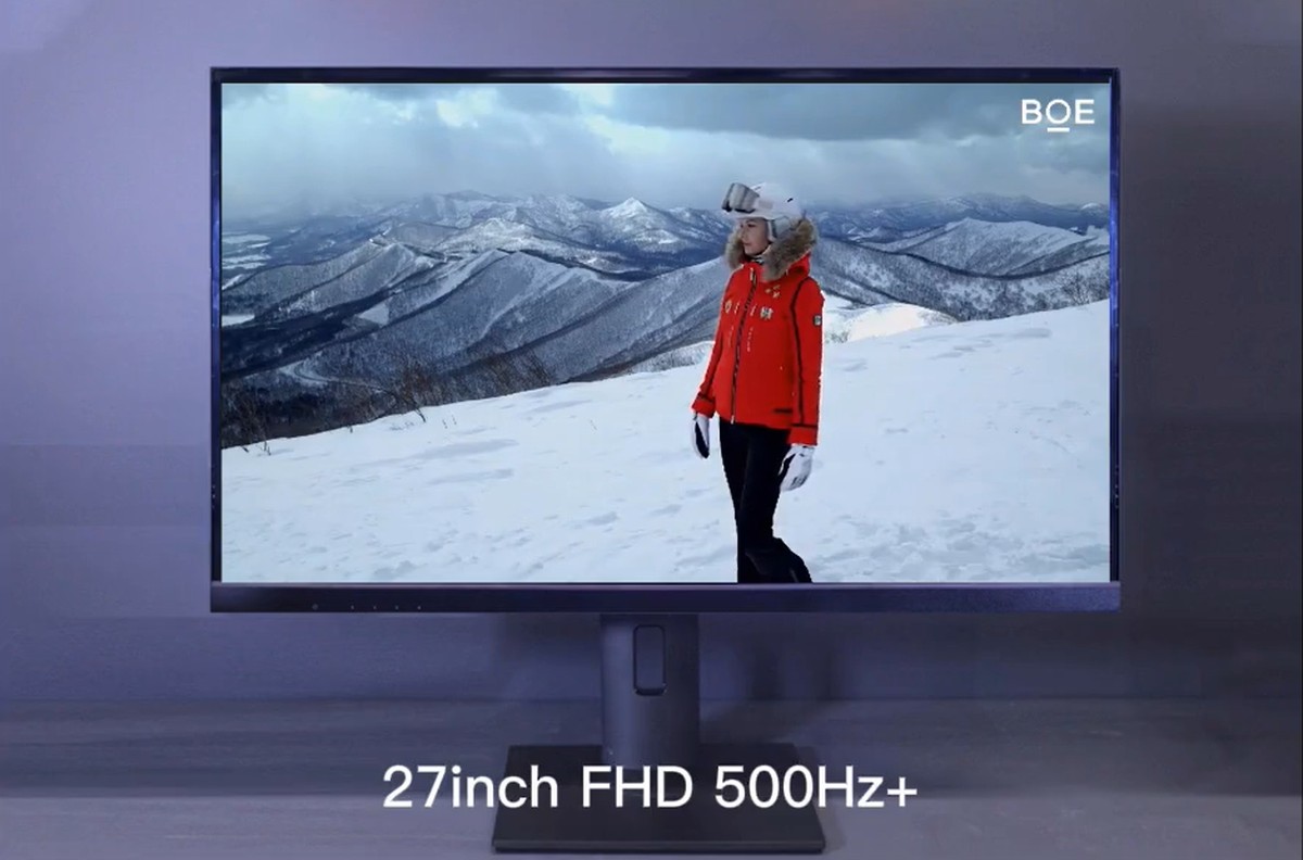 Monitor gamer de 500 Hz tem protótipo apresentado por empresa chinesa