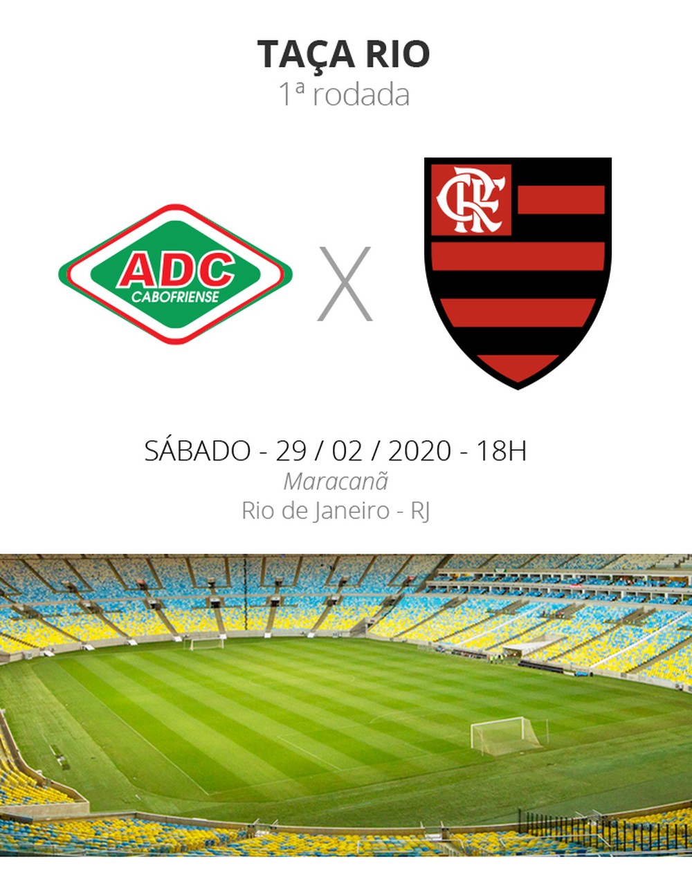 COMENTE AQUI: Deixe seu palpite para a partida entre Flamengo e Cabofriense
