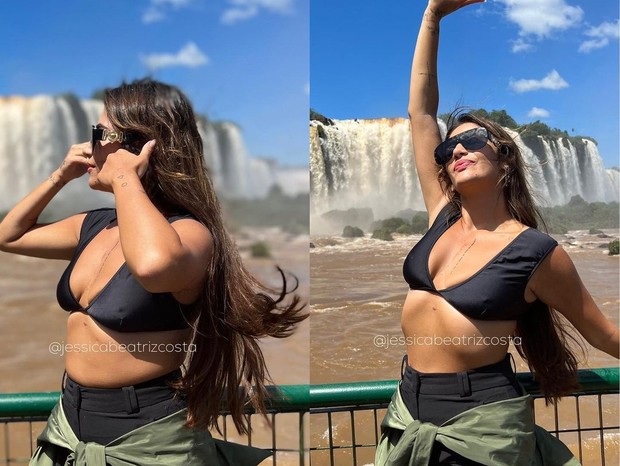Jéssica Beatriz Costa mostra mudança no corpo só com poses e ângulos (Foto: Reprodução/Instagram)