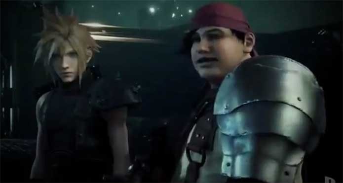 Final Fantasy 7 Remake teve novas cenas no PlayStation Experience (Foto: Reprodução/YouTube)