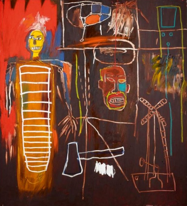 'Air Power', de Jean-Michel Basquiat (Foto: Divulgação)