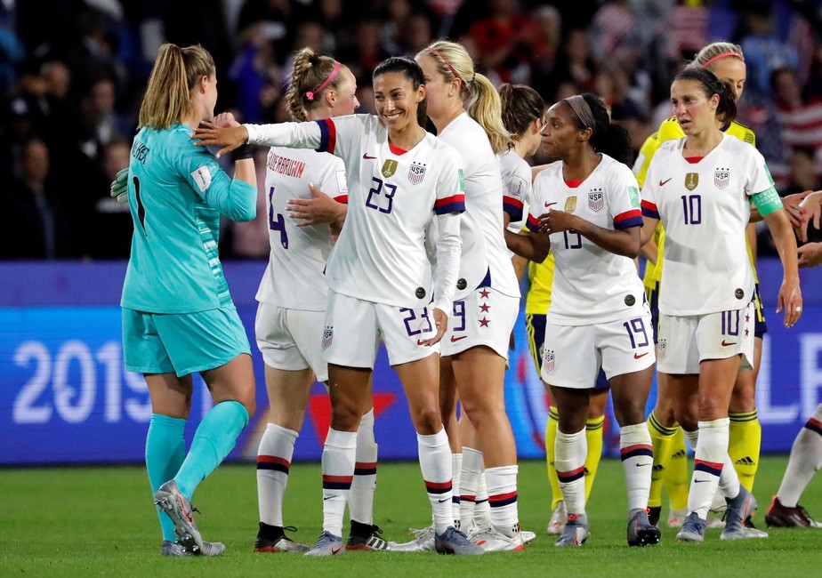 Estados Unidos Seguem Fortes E Favoritas Na Copa Mas Nem Tudo Sao Flores Para Americanas Copa Do Mundo Feminina Ge