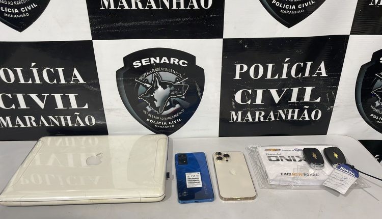 Cinco pessoas são presas por tráfico de drogas no MA; esquema era chefiado por interno do sistema prisional