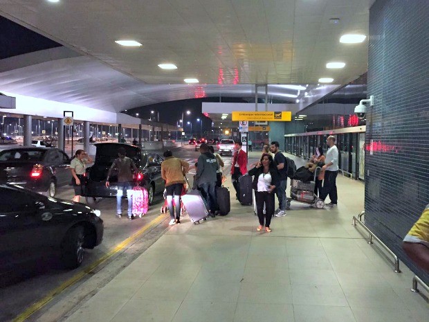 Mesmo com atrasos movimentação foi tranquila no aeroporto de Manaus (Foto: Gabriel Machado/G1 AM)