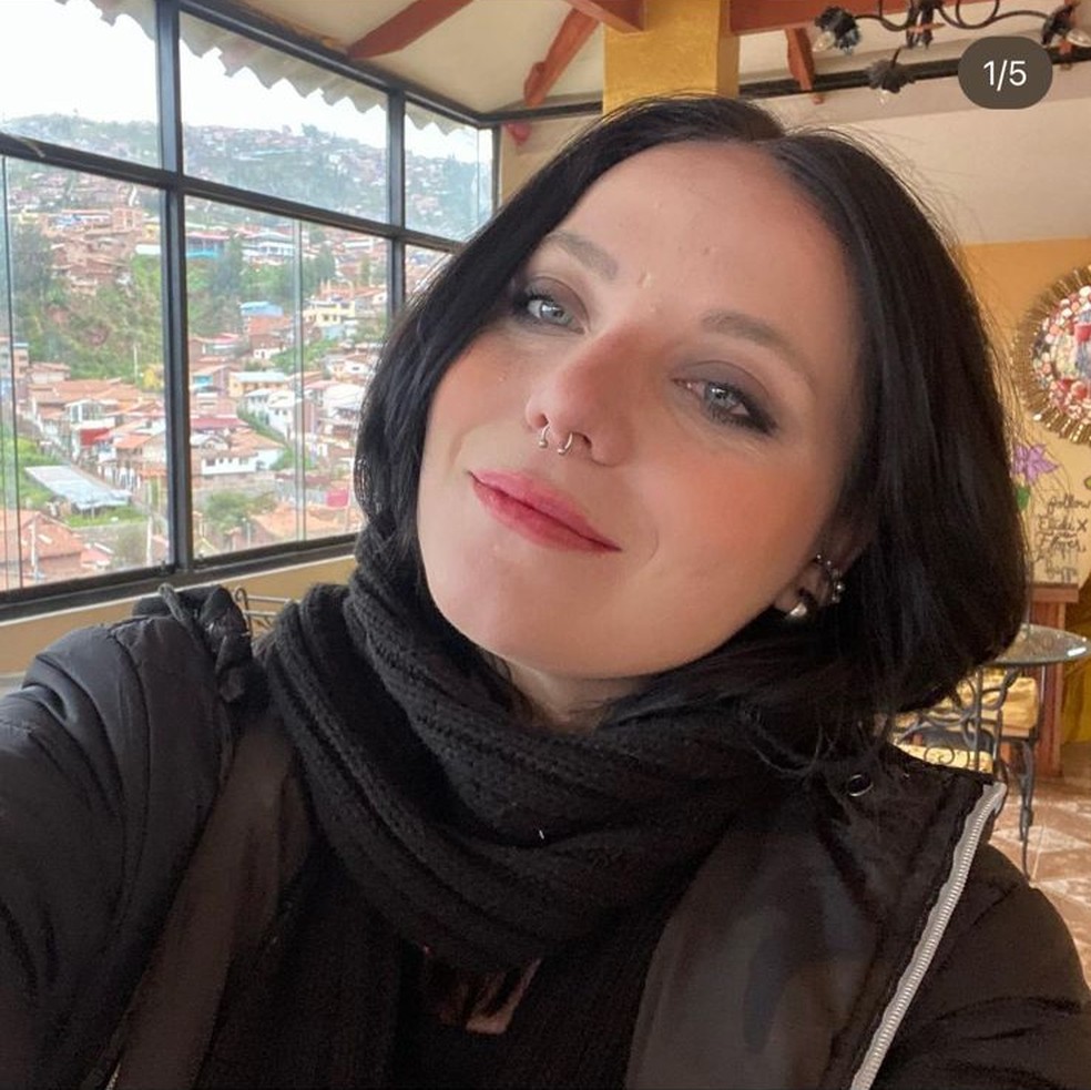 Luiza Rocha expôs romance que vivia com Bruno Mendes antes mesmo de Ivy, esposa do fotógrafo, falecer — Foto: Reprodução
