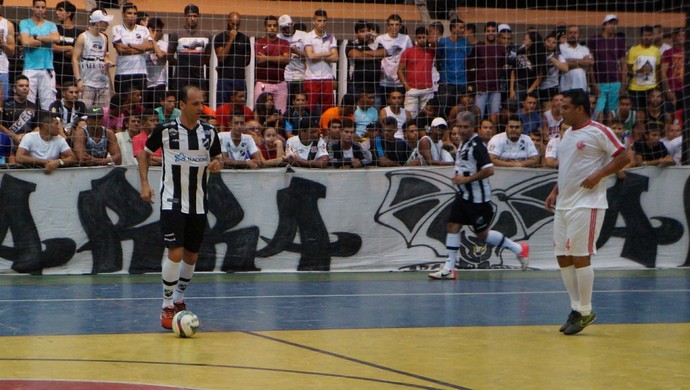 ABC x América-RN futsal ex-jogadores (Foto: Augusto Gomes/GloboEsporte.com)