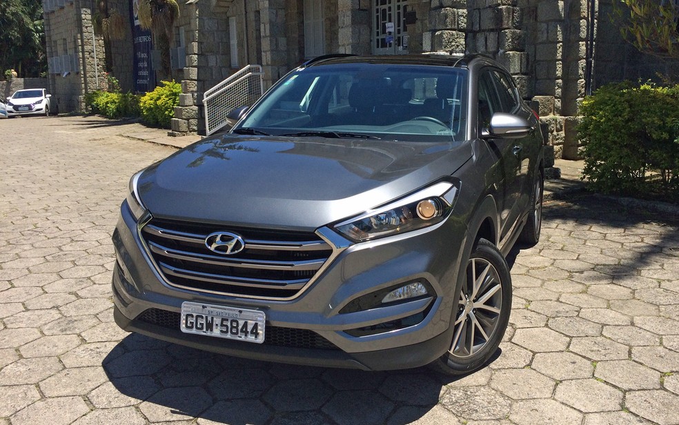 Hyundai Tucson 2017 (Foto: André Paixão/G1)