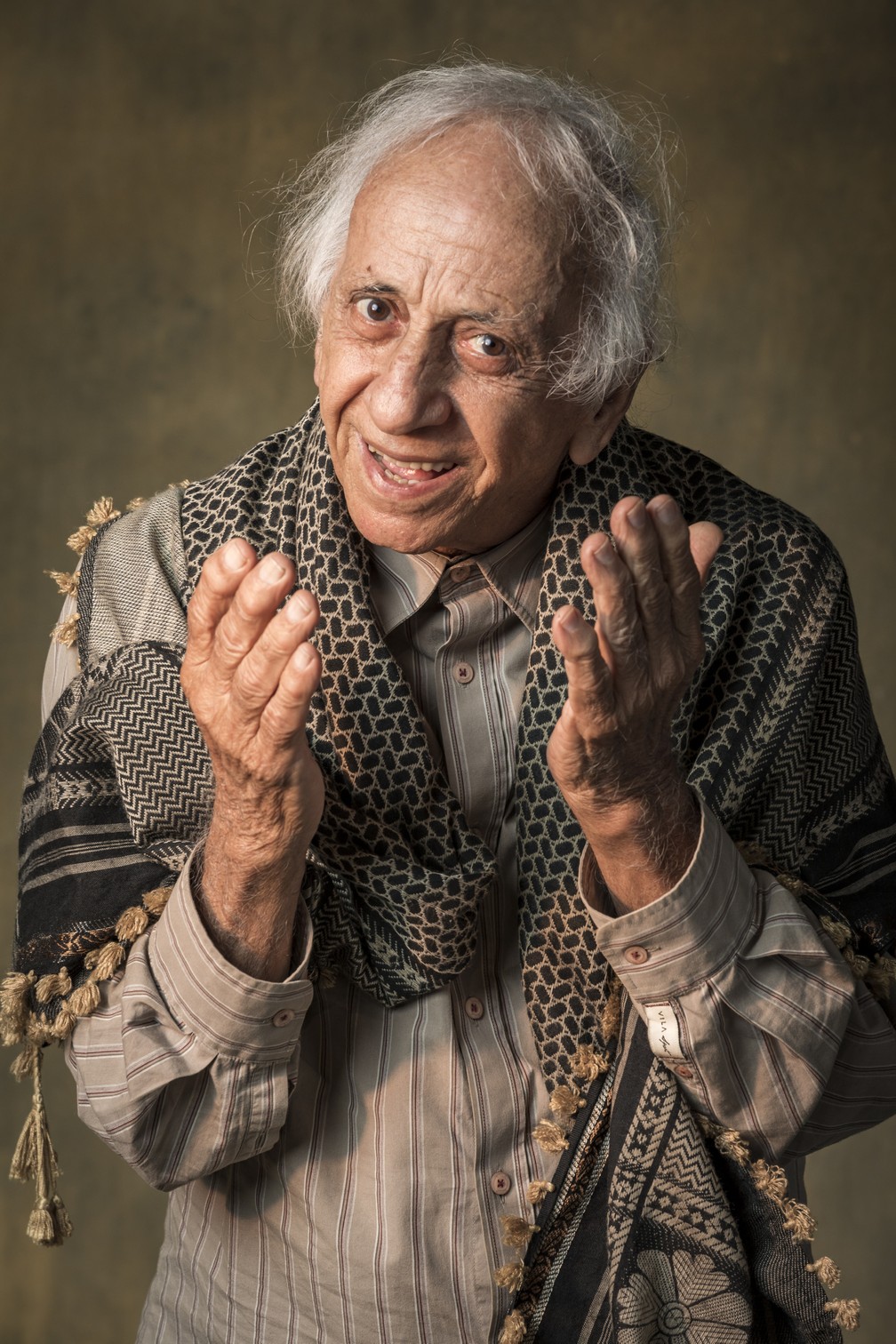 Flavio Migliaccio interpretou Mamede na novela 'Órfãos da Terra' em 2019 — Foto: Globo/Paulo Belote