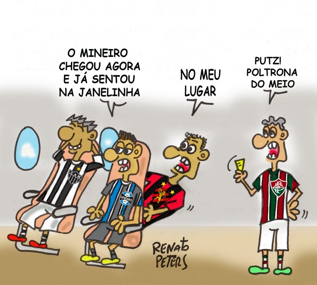 Lá no topo da tabela...