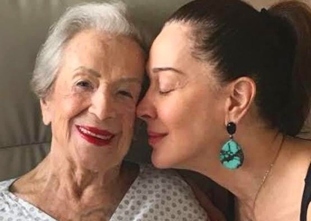 Claudia Raia e a mãe, Odette Raia (Foto: Reprodução/Instagram)