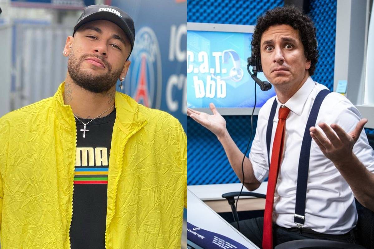 Neymar interage com Rafael Portugal sobre BBB21, que brinca: 