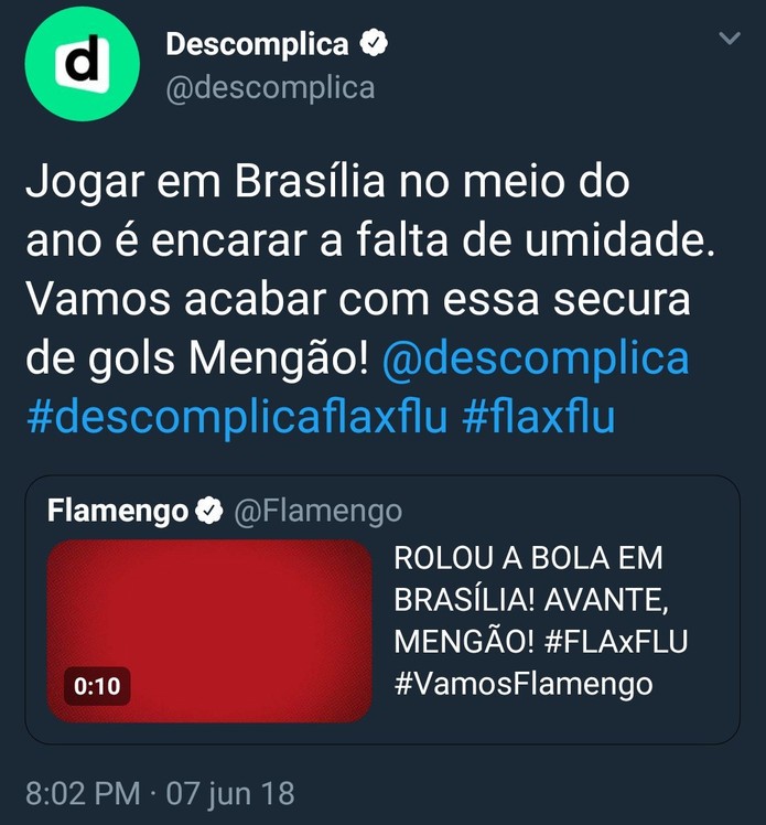 Parceira irritou o Fluminense com postagens nas redes sociais (Foto: Reprodução)