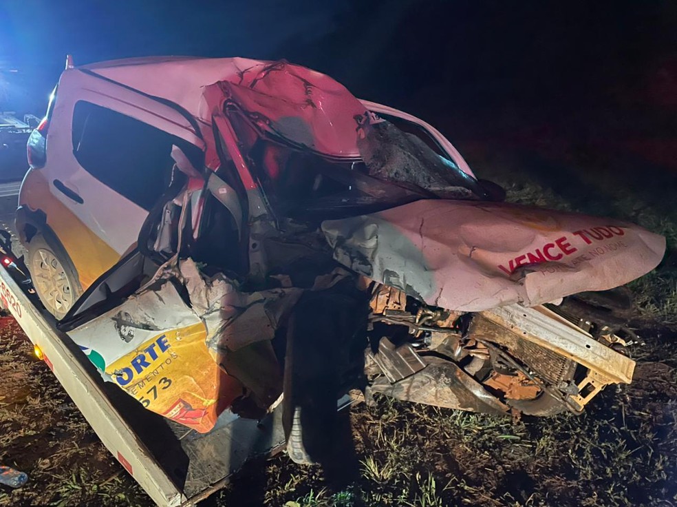 O motorista foi socorrido e encaminhado para uma unidade de saúde de Sorriso (MT) — Foto: Reprodução