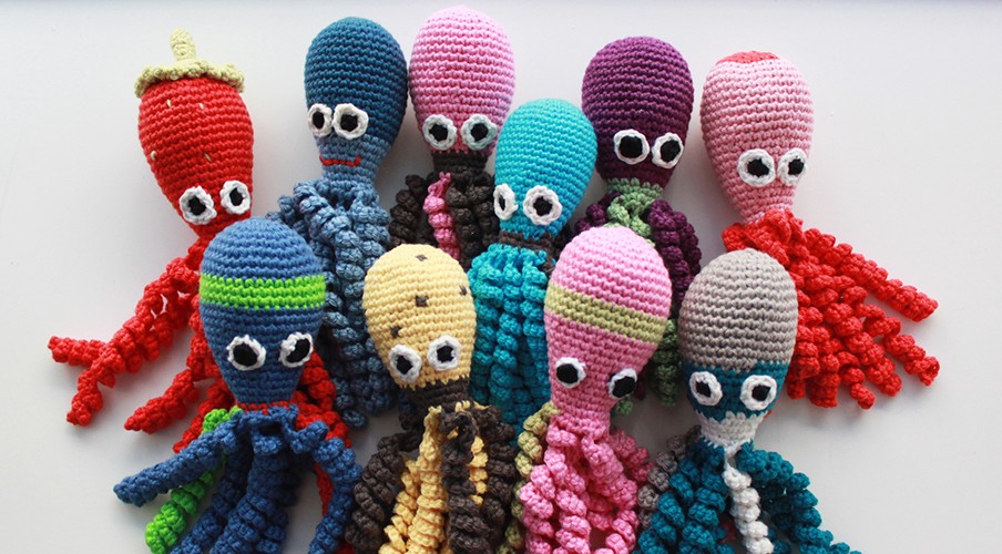 Polvos de crochê precisam ser 100% algodão e não ter tentáculos com mais de 22cm (Foto: Reprodução)