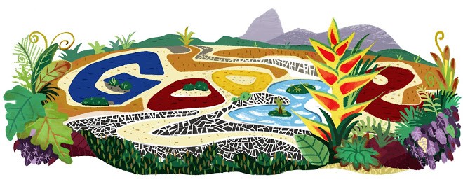 8-doodle-google-102-aniversario-paisagista-burle-marx (Foto: Reprodução/Google)