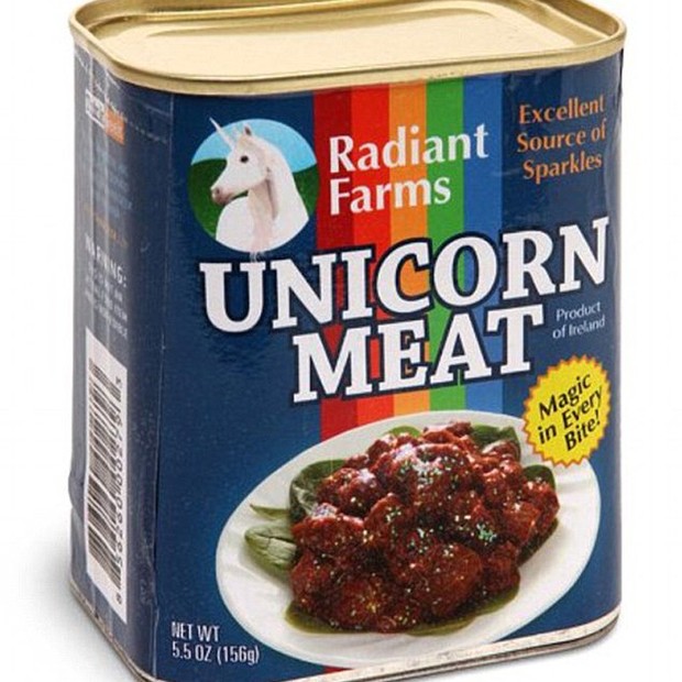 Carne de unicórnio: para quem quer trazer um pouco de mágica para sua vida, à venda na Amazon (Foto: Reprodução/Amazon)