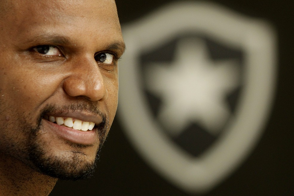 Goleiro Jefferson foi o último jogador do Botafogo convocado para a Seleção — Foto: Vitor Silva / SSPress