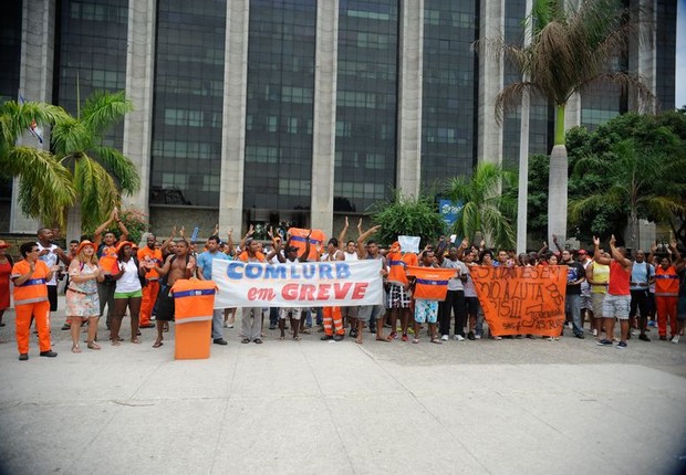 Garis protestam no Rio de Janeiro (Foto: Tomaz Silva/ Agência Brasil)