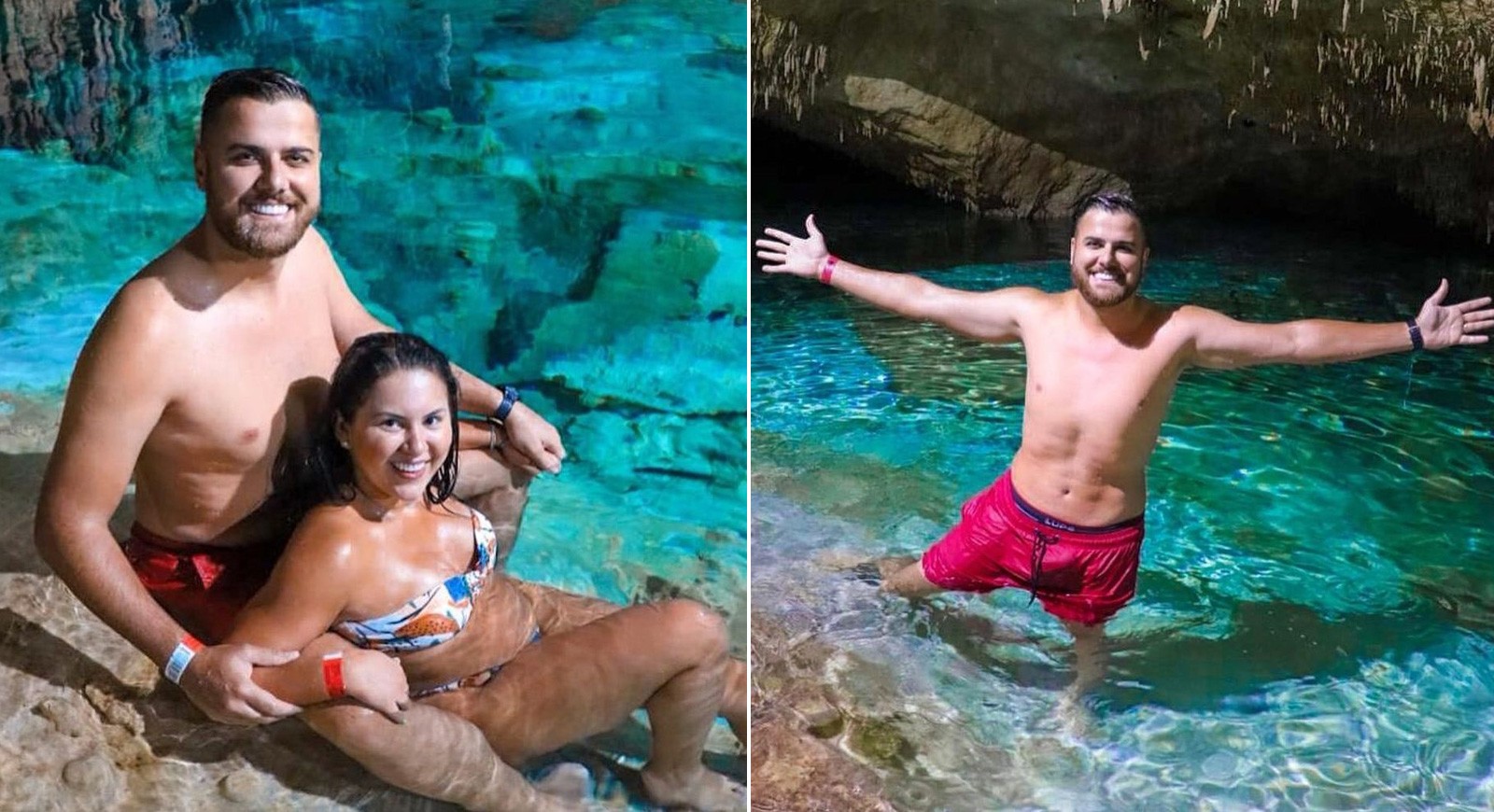 Zé Neto e Natália Toscano em viagem ao México (Foto: Reprodução/Instagram)