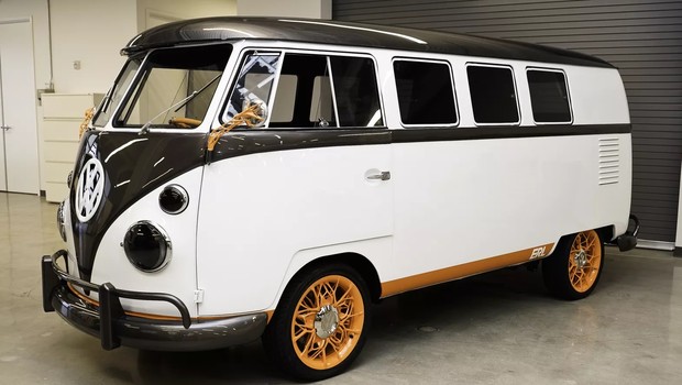 Type 20, carro conceito da Volkswagen baseado na tradicional Kombi (Foto: Divulgação/Volkswagen)