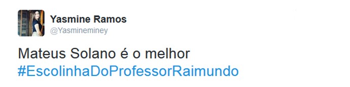 Internautas comentam Escolinha do Professor Raimundo (Foto: Reprodução)