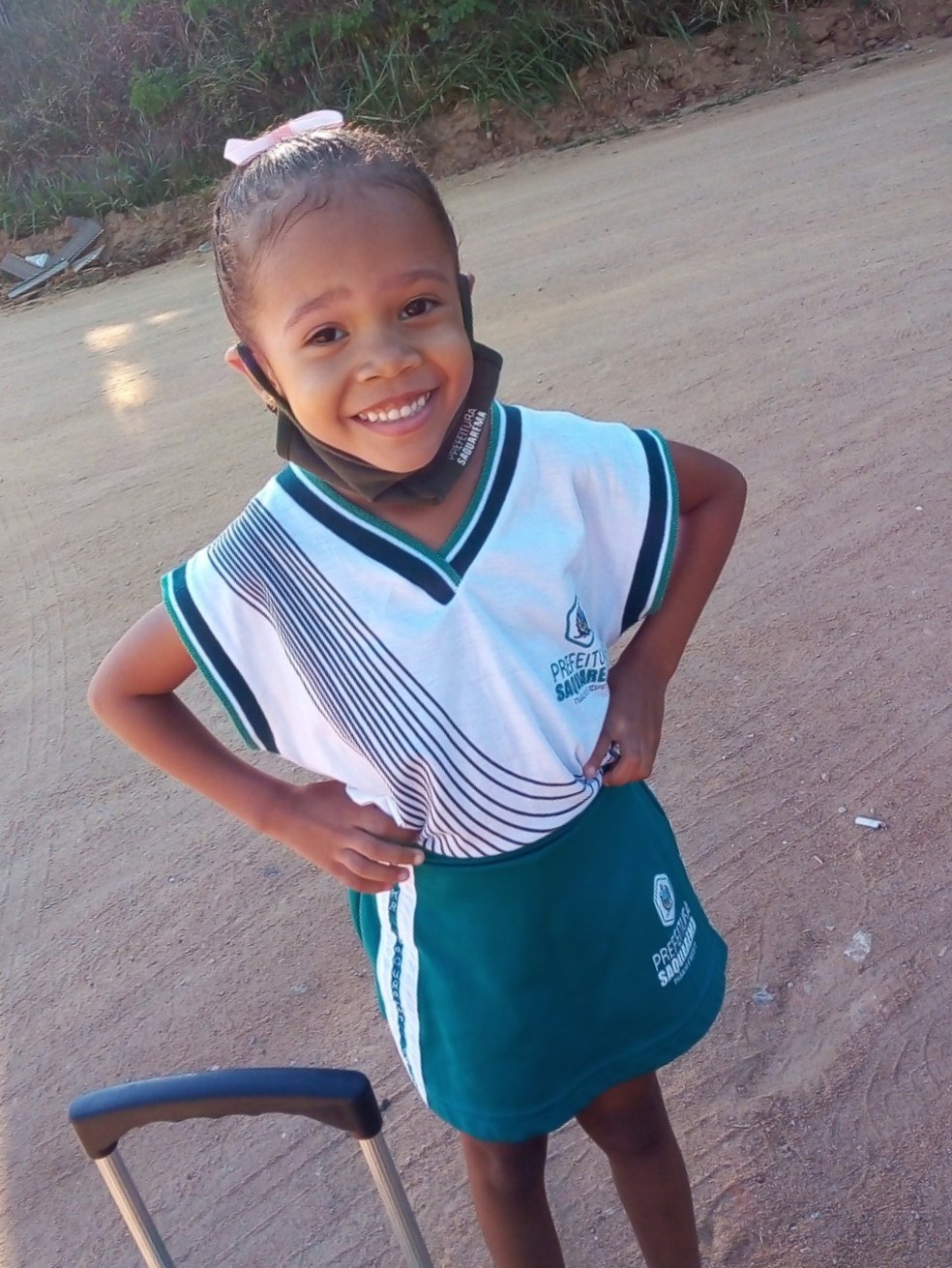 Ana Luiza Cardozo Pereira, de 4 anos, morreu depois de receber medicação em hospital de Saquarema — Foto: Arquivo pessoal