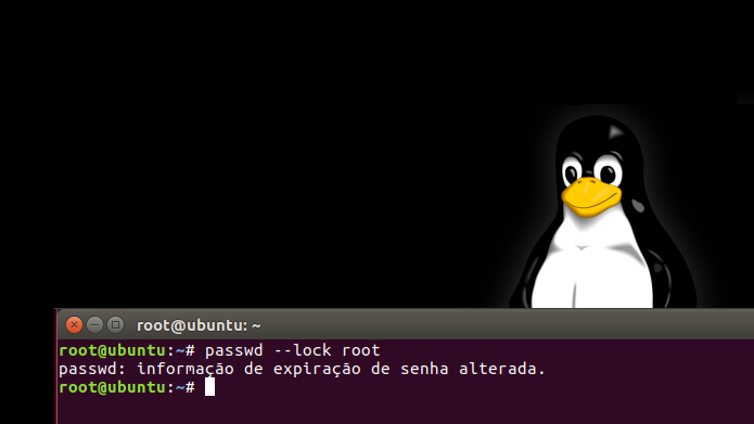 Descubra como desativar a conta de root (administrador) no Linux (Foto: Reprodução/Edivaldo Brito)