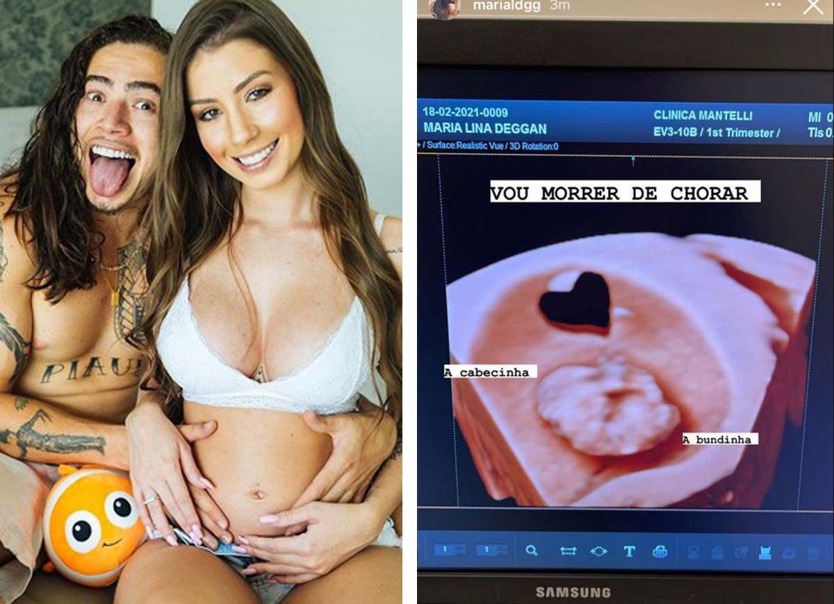 Whindersson Nunes e Maria Lina Degan esperam primeiro filho  (Foto: Reprodução Instagram)