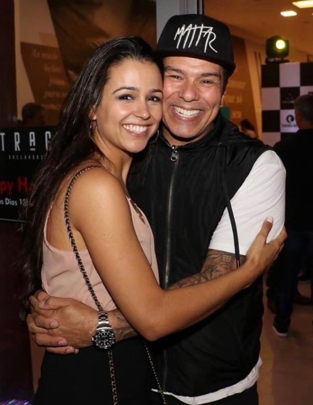 Mauricio Mattar e a filha Rayra Gracie (Foto: Reprodução/Instagram)