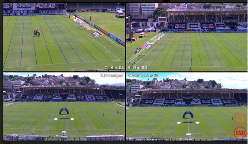 Empresa Culpa Sombra No Campo E Angulo Das Cameras Por Var Descalibrado Em Vasco X Inter Brasileirao Serie A Ge