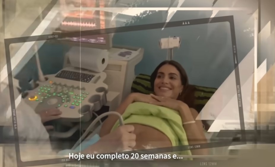 Camila Coelho compartilha ultrassom (Foto: Reprodução/YouTube)