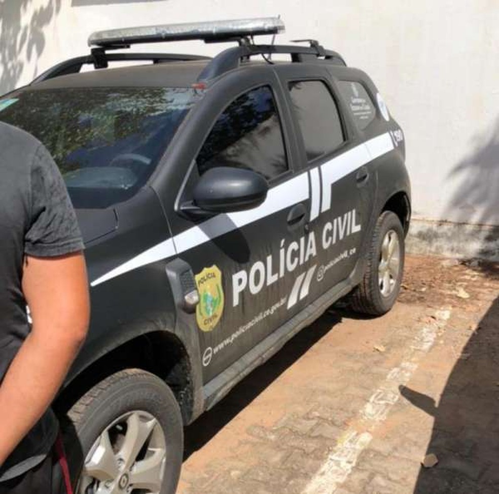 Polícia Civil realizou a prisão do médico nesta quinta-feira (25) em Mulungu (CE). — Foto: Divulgação/SSPDS