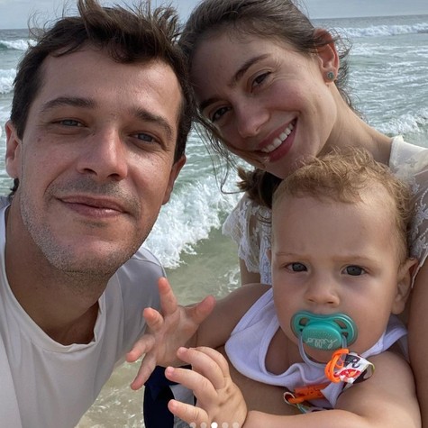 Jayme Matarazzo e a família (Foto: Reprodução / Instagram)