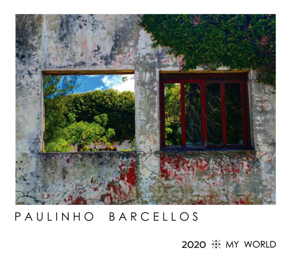 Capa do álbum 'My world', do guitarrista Paulinho Barcellos — Foto: Divulgação