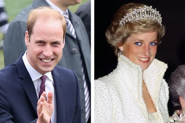 O príncipe William e a princesa Diana (Foto: Getty Images)