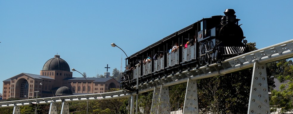 Atrações Turisticas Em Aparecida Do Norte Sp Aparecida Inaugura Trem Turistico Entre Basilica E Porto Itaguacu