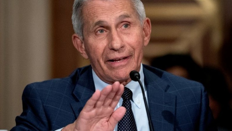 Anthony Fauci, assessor da Casa Branca sobre a pandemia — Foto: Reuters