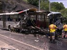 Acidente com ônibus na Linha Amarela, Rio, deixa cinco mortos