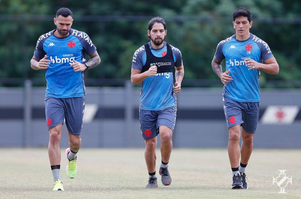 Benítez está próximo do São Paulo; Pássaro explicou situações de Castan e Cano — Foto: Rafael Ribeiro/Vasco