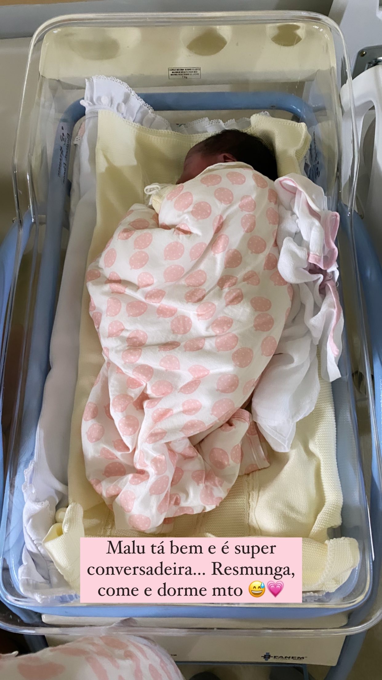 Vivian Amorim posta após o parto (Foto: Reprodução/Instagram)